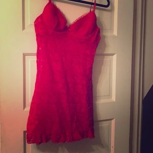 Victoria’s Secret red chemise